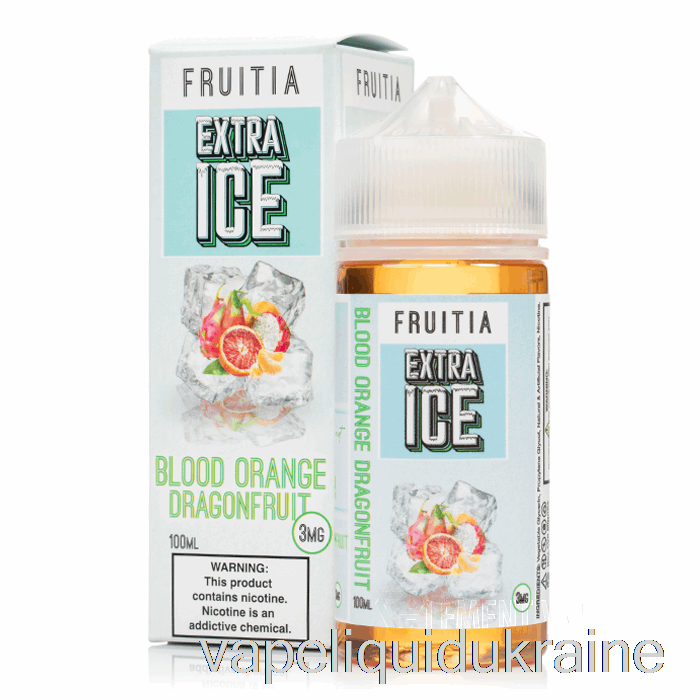 Vape Ukraine Blood Orange Dragonfruit - Extra Ice - Fruitia - 100mL 6mg